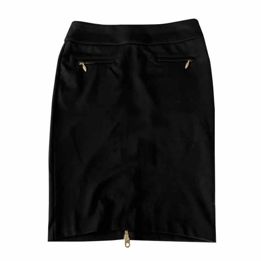 Juicy Couture Black Straight Skirt